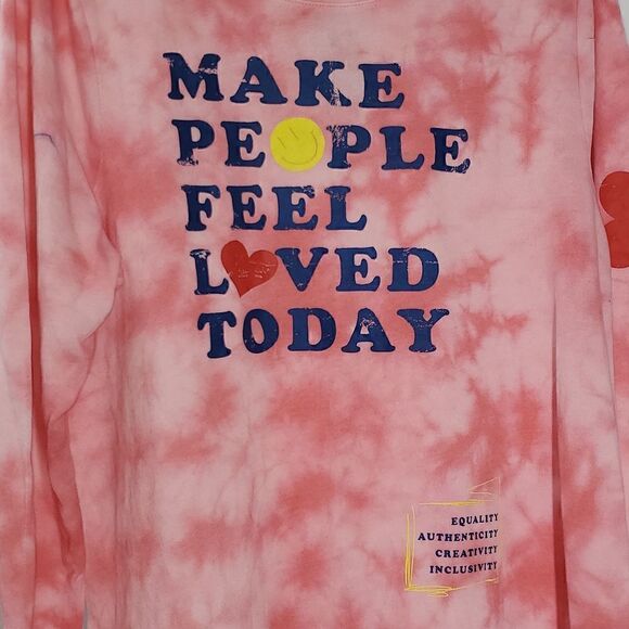 Lane Bryant Make People Feel Loved Today Graphic Sweatshirt Size NWT - Picture 4 of 17